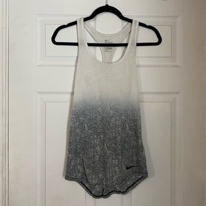 Nike Dri Fit Ombré Workout Racerback Tank